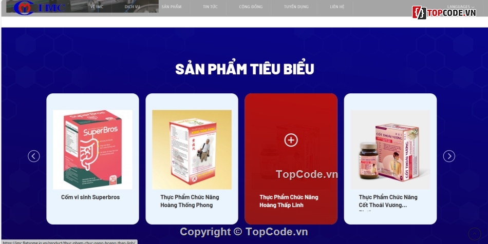 giới thiệu công ty,giới thiệu công,code giới thiệu công ty,code thiết kế,IMC,sharecode giống IMC